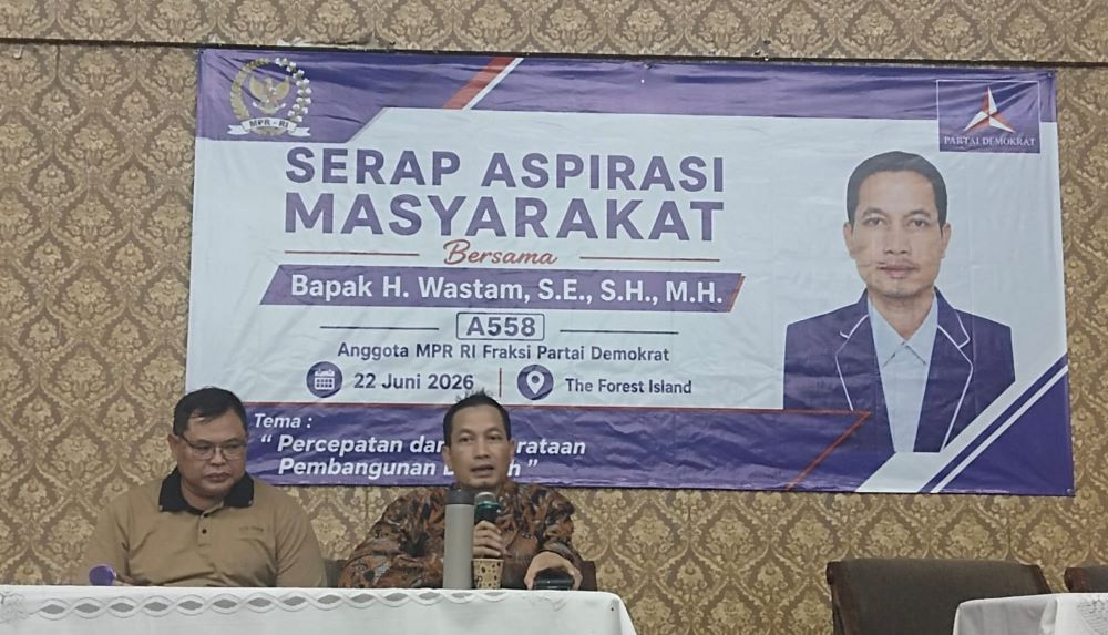 Serap Aspirasi di Banyumas, Wastam Dorong Pemerataan Pembangunan Desa dan Infrastruktur