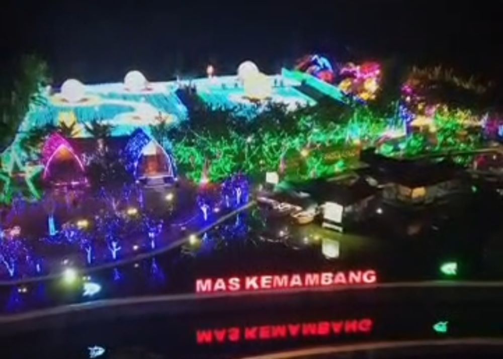 Lumiland Mas Kemambang Kembali Hadir, Festival Cahaya Spektakuler Siap Ramaikan Wisata Malam Banyumas