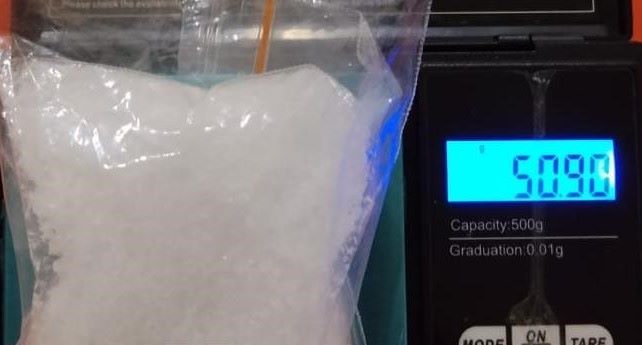 Polresta Banyumas Tangkap Pengedar Sabu, 50,90 Gram Barang Bukti Disita