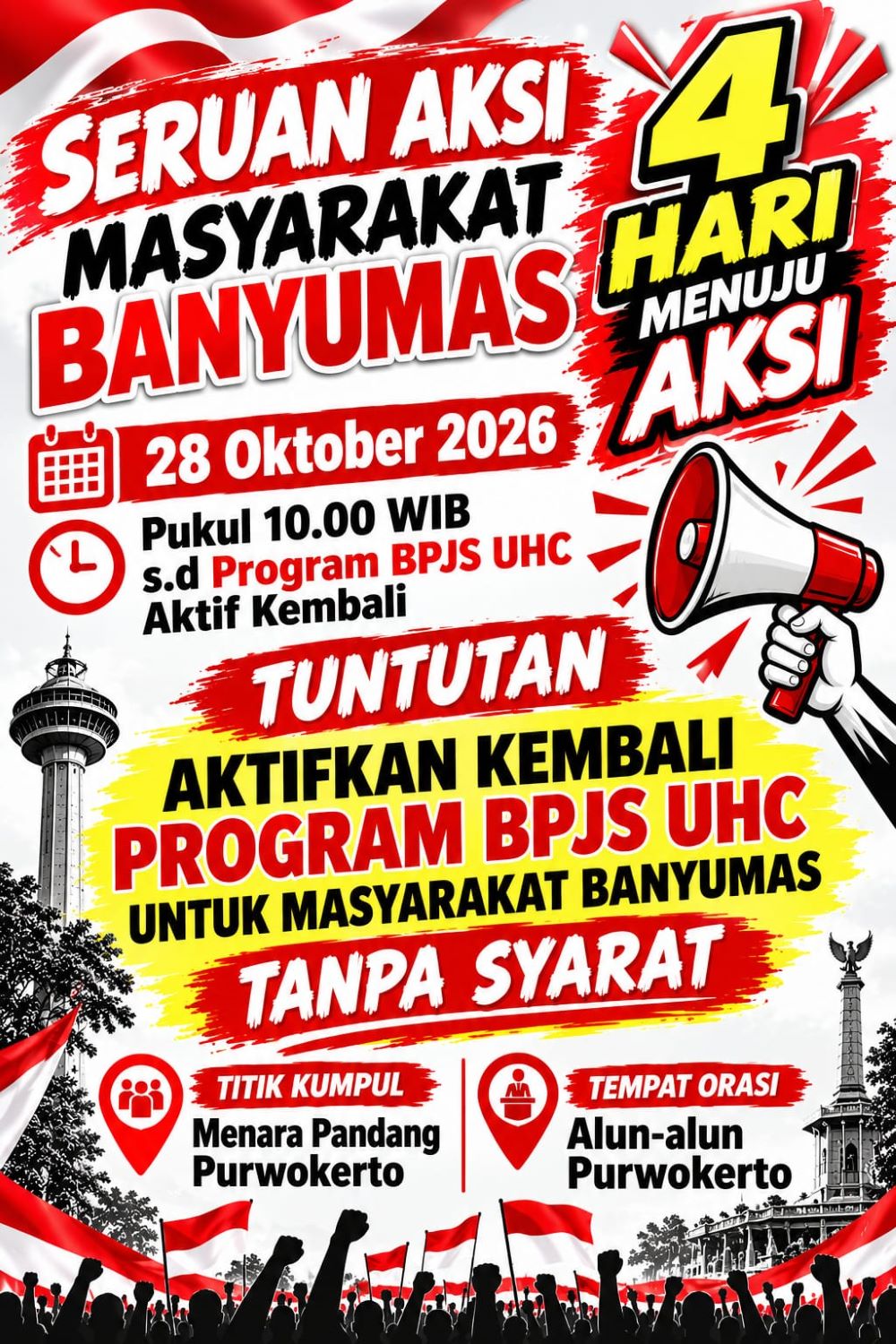 ARB Tegaskan Aksi 28 Oktober di Banyumas Fokus Perjuangkan UHC