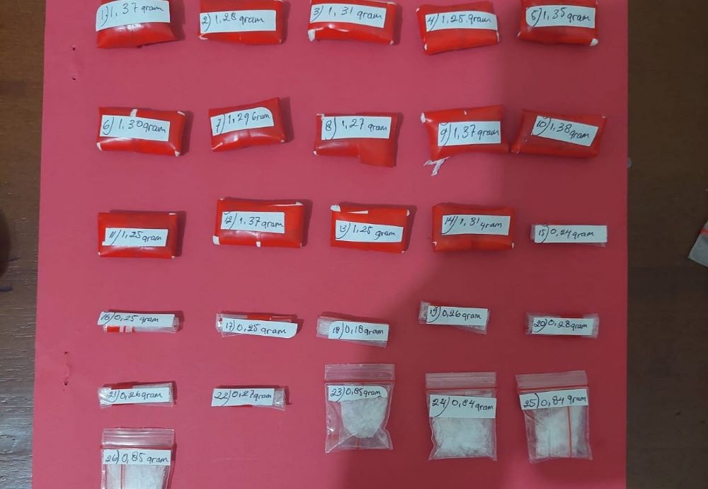 Pengedar Sabu di Pekalongan Ditangkap, Polisi Sita 26,72 Gram Narkotika Siap Edar