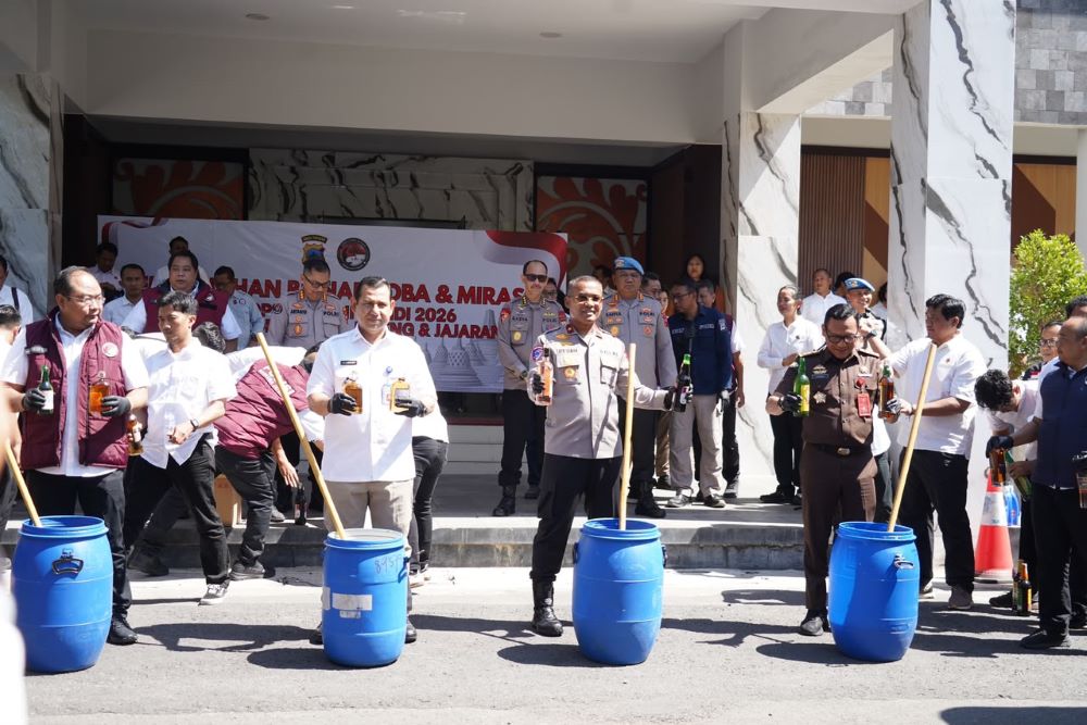 Polda Jateng Ungkap 2.310 Kasus Narkoba dan Miras Ilegal