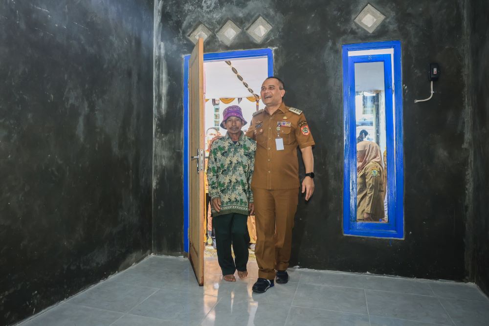 36 Rumah Tahan Gempa di Banjarnegara Resmi Dihuni Warga Terdampak Tanah Bergerak