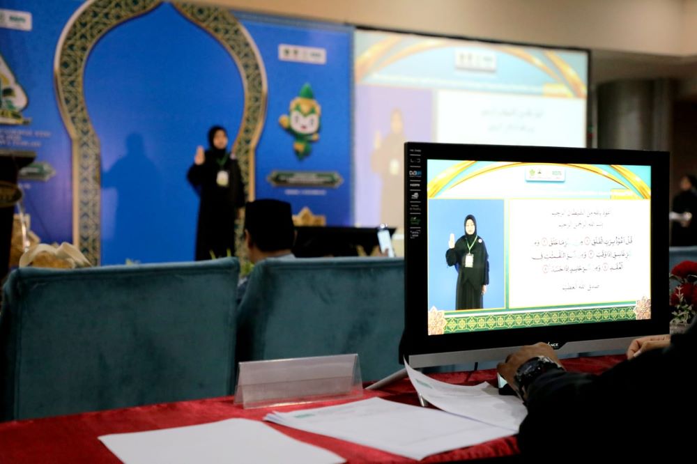 MTQ Nasional XXXI, Begini Cara Peserta Tuna Rungu Baca Al-Qur’an dengan Bahasa Isyarat
