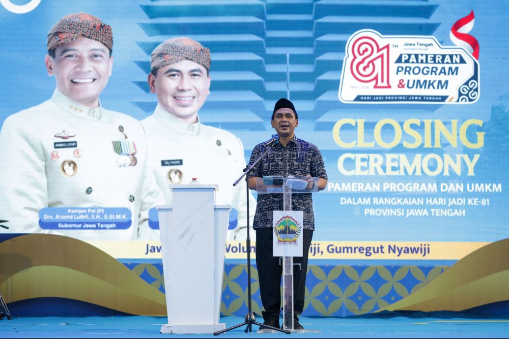 Pameran UMKM HUT ke-81 Jateng Raup Rp1,165 Miliar