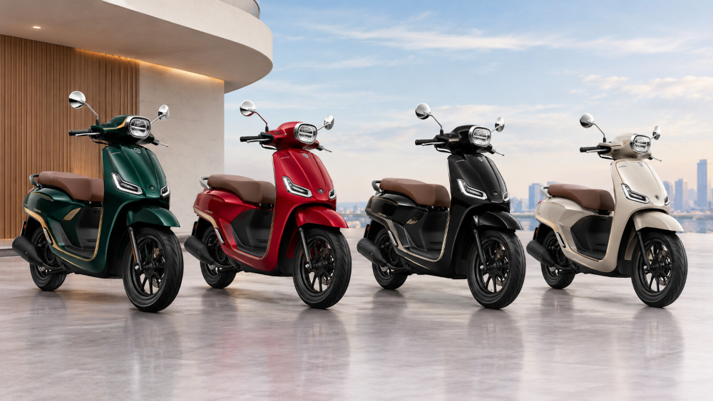 Honda Stylo 160, Skutik Retro dengan Mesin Bertenaga