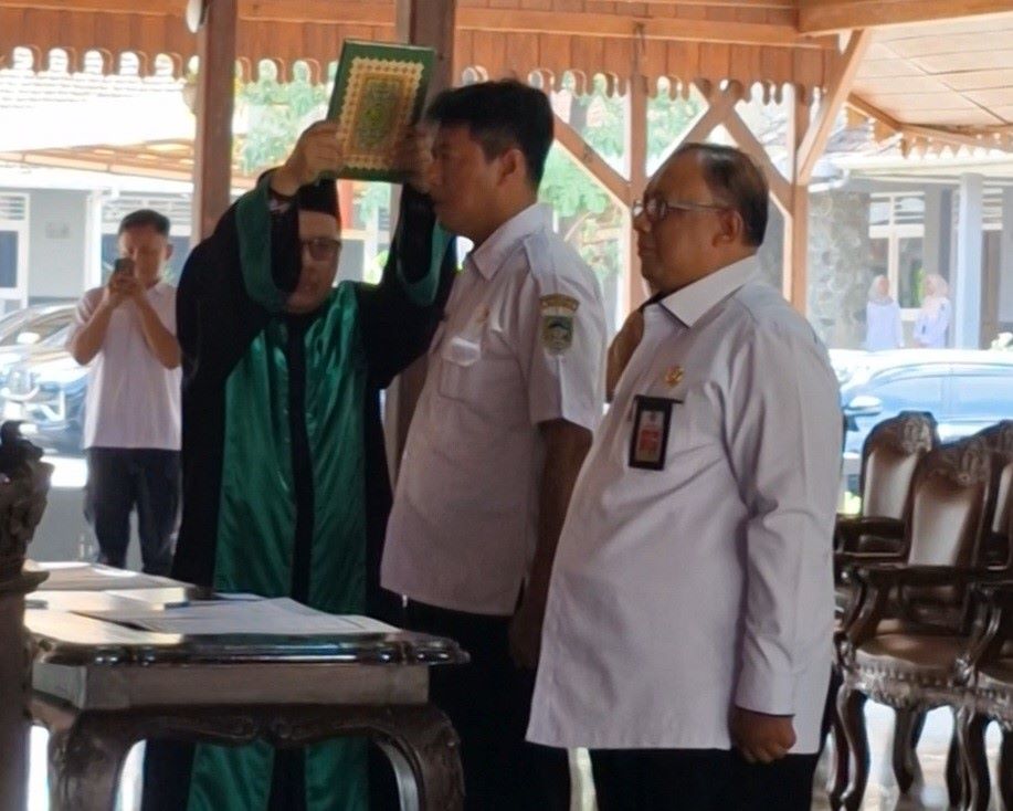 Sekda Agus Nur Hadie Resmi Dimutasi Jadi Staf Ahli, Bupati Banyumas Puji Kinerjanya