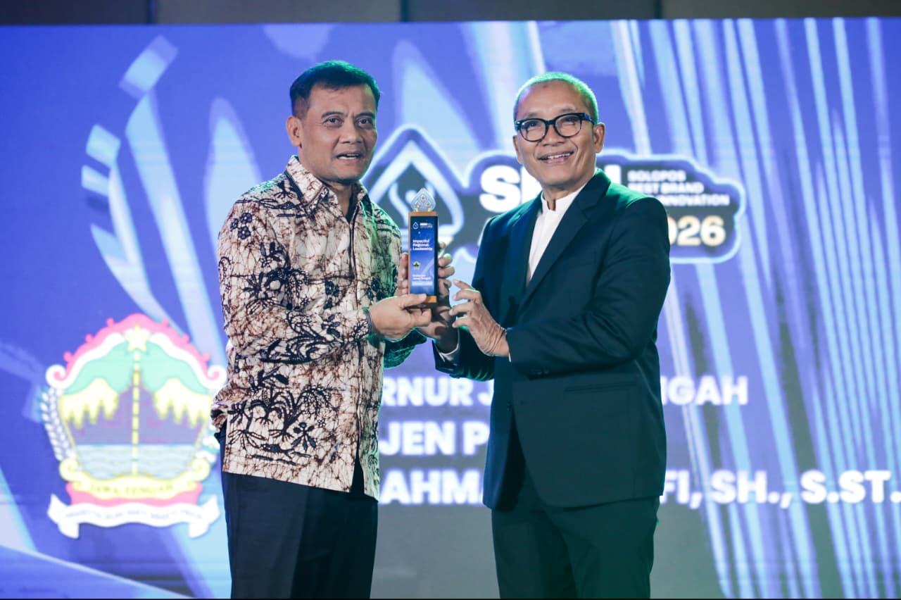 Gubernur Ahmad Luthfi Raih Penghargaan Impactful Regional Leadership Di SBBI Award 2026