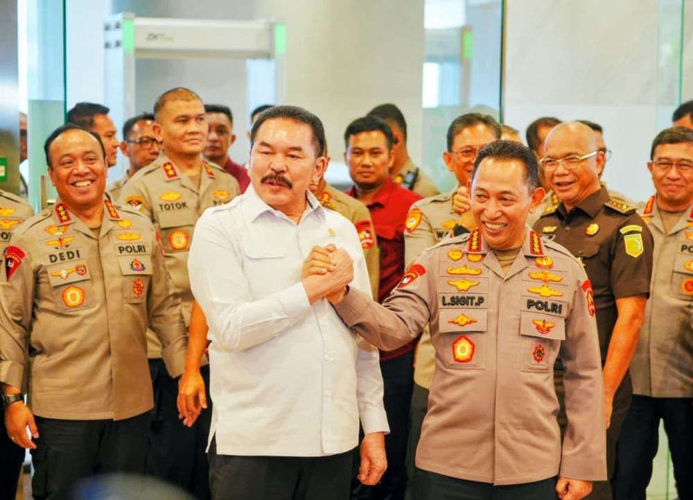 Kapolri dan Jaksa Agung Perkuat Sinergi Penegakan Hukum