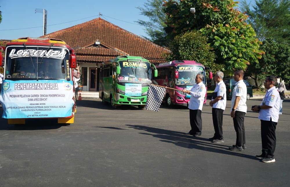 80 Lulusan BLK Purbalingga Langsung Direkrut Perusahaan