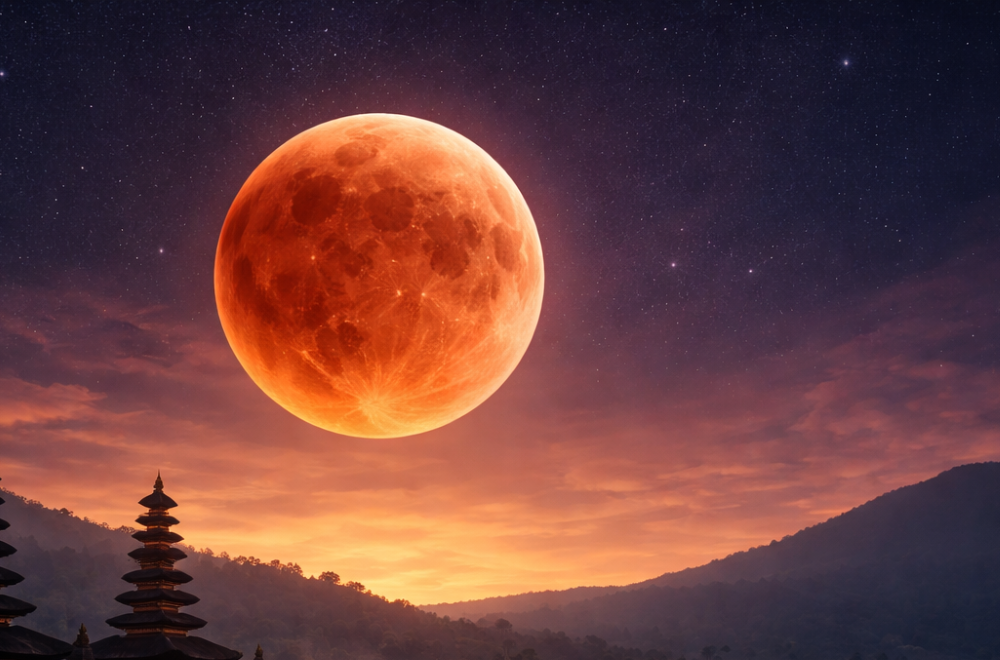 Gerhana Bulan Total Terjadi Petang Ini, Langit Indonesia Diprediksi Memerah
