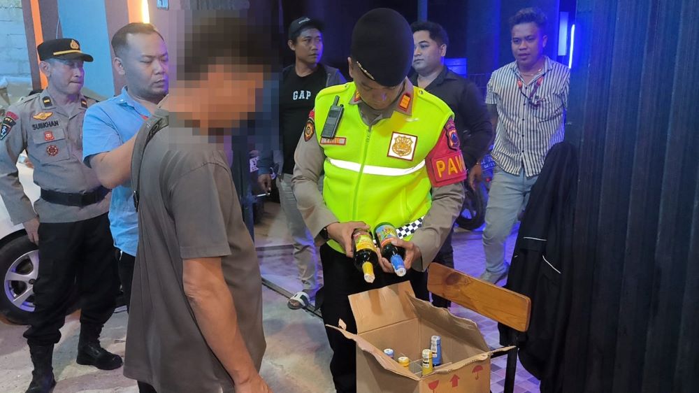 Polres Purbalingga Sita 100 Botol Miras dalam Patroli KRYD