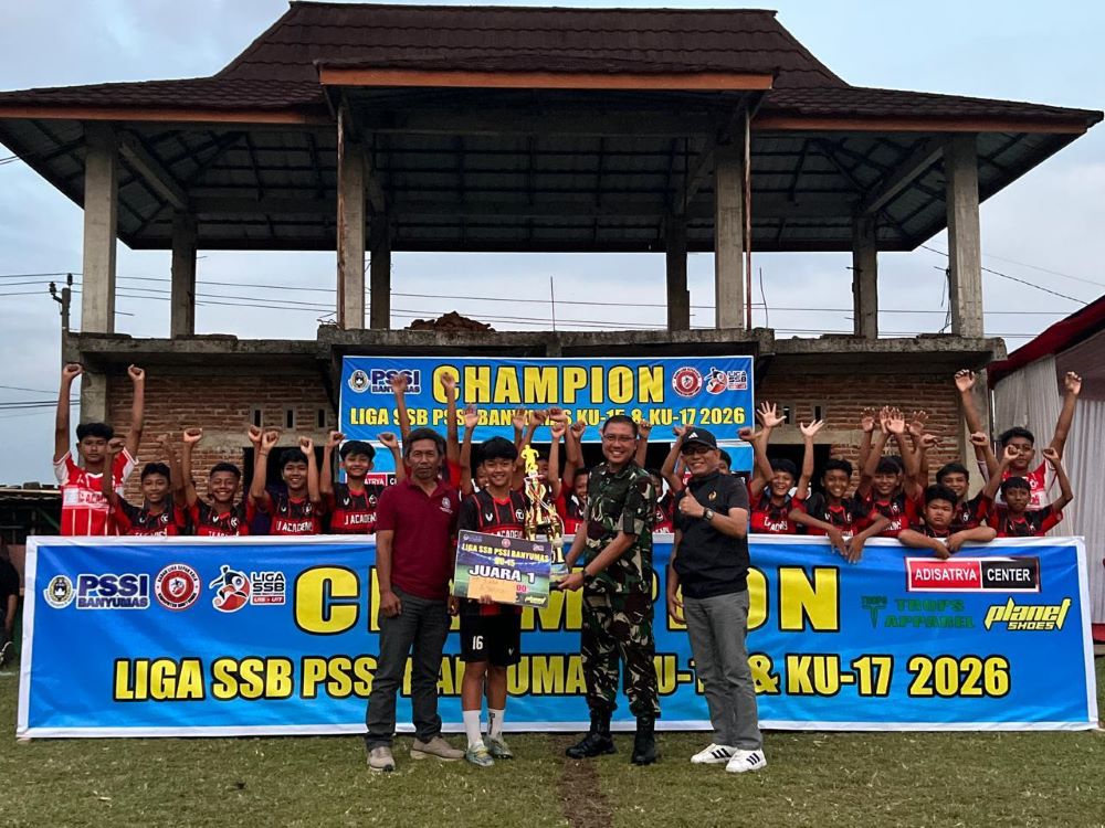 TJ Academy Borong Dua Gelar Liga SSB PSSI Banyumas 2026, Juara KU-15 dan KU-17 Sekaligus