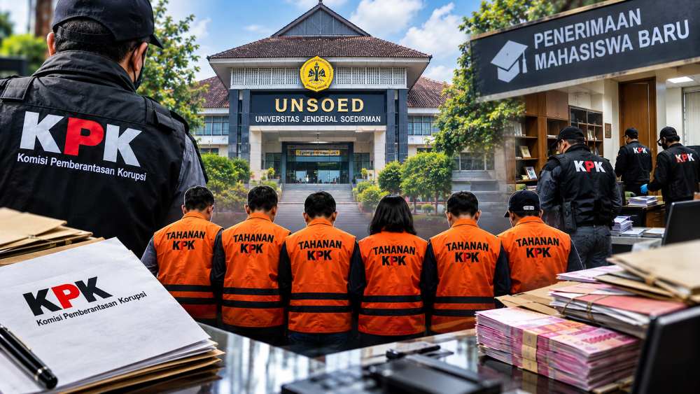 Kasus KPK Unsoed Terus Bergulir, Ini Daftar Saksi yang Sudah Diperiksa dan 6 Tersangkanya