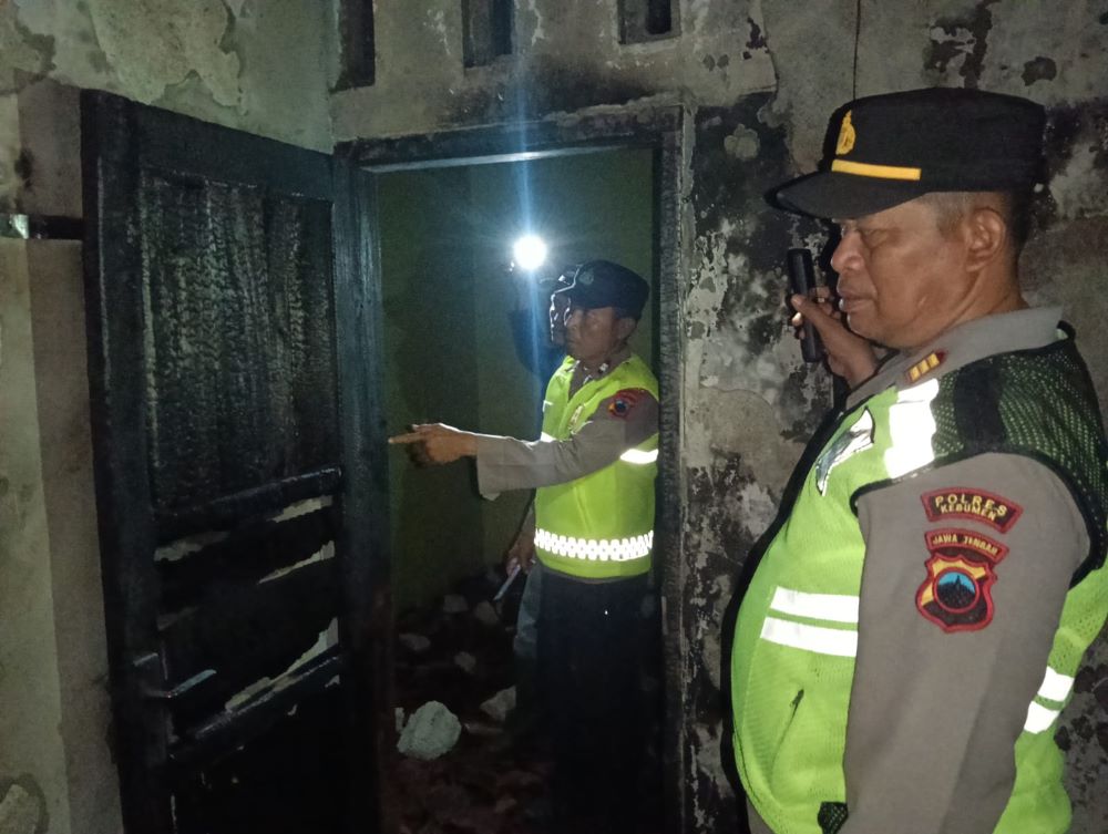 Rumah Warga Sempor Kebumen Terbakar, Korsleting Stop Kontak Diduga Jadi Pemicu
