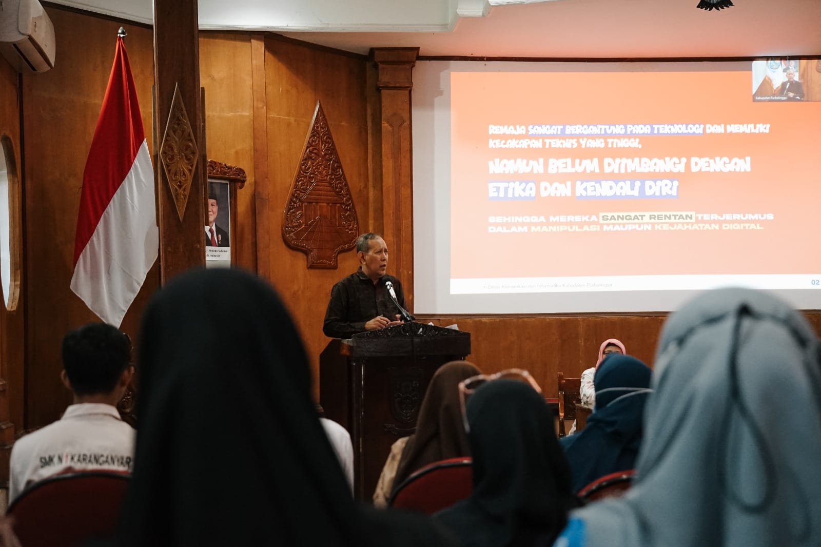 Pelajar Purbalingga Dibekali Wawasan Kebangsaan, Hadapi Tantangan di Era Digital
