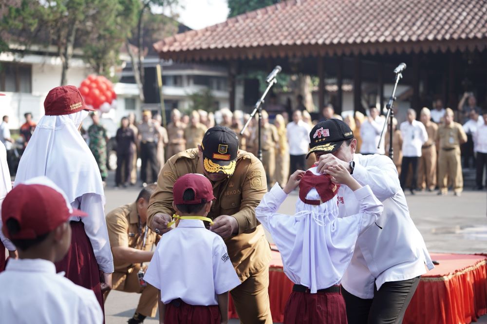 Buka MPLS Ramah 2026, Sekda Banyumas Tegaskan Tak Ada Lagi Perundungan di Sekolah
