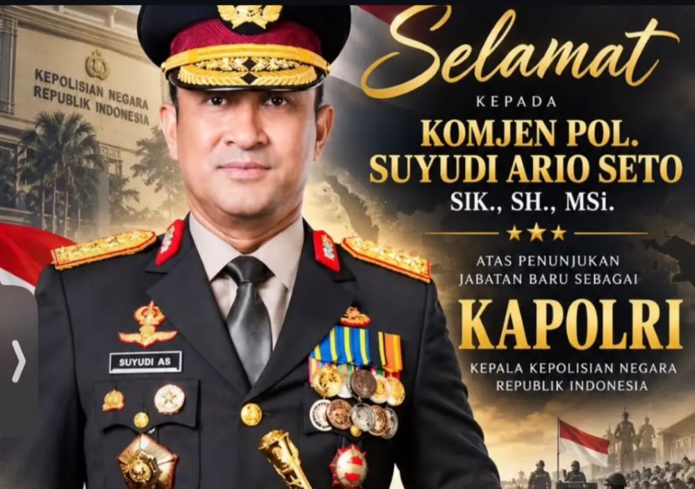 Gantikan Listyo Sigit, Ini Rekam Jejak Komjen Suyudi Ario Seto