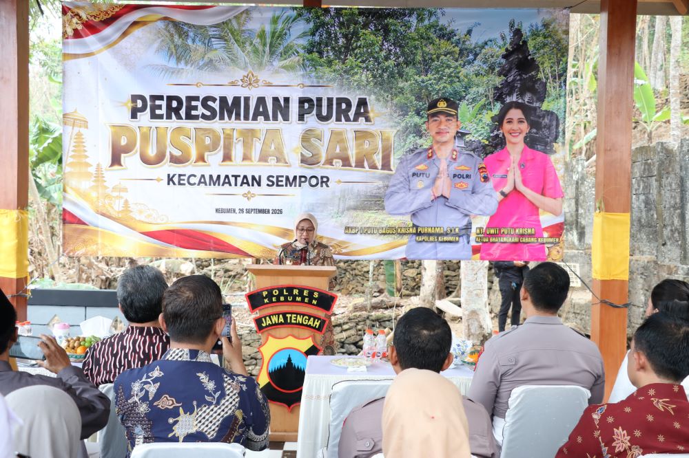 Pura Puspita Sari Sempor Kembali Digunakan, Jadi Simbol Kerukunan Umat Beragama di Kebumen