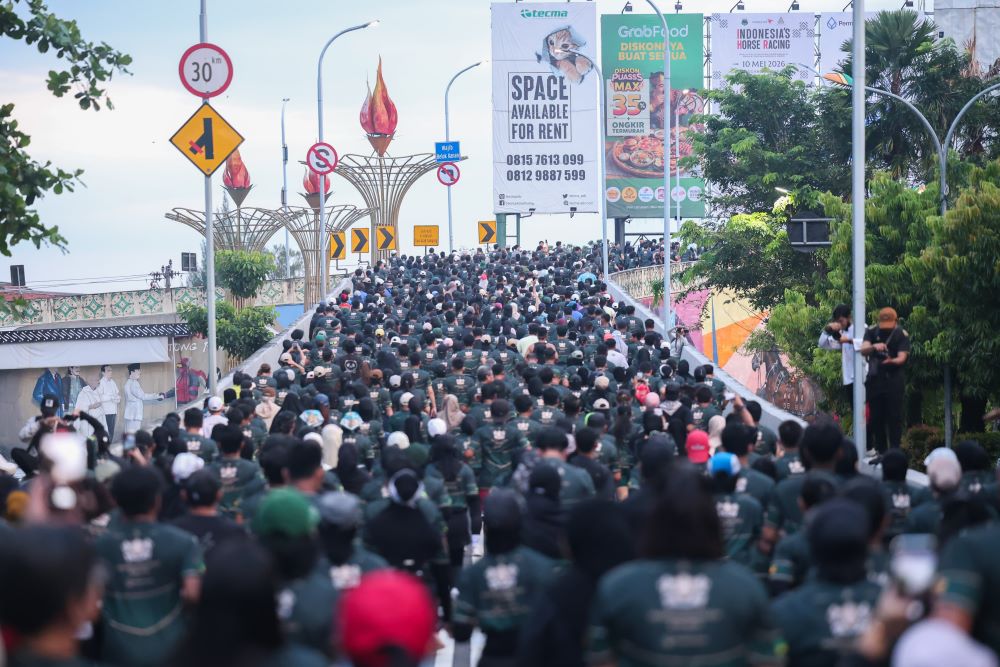 Mangkunegaran Run 2026 Sedot 7.750 Pelari, Event Sport Tourism Solo Tampil Spektakuler dengan Sentuhan Budaya