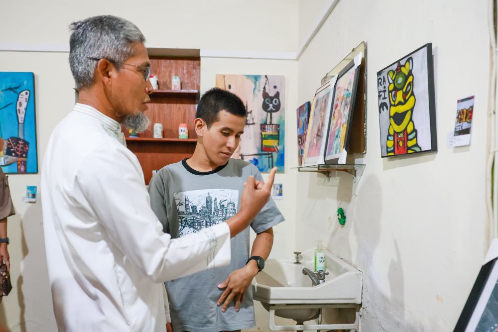 Pameran Seniman Difabel di Semarang Tegaskan Pesan Kesetaraan dan Akses Berkarya