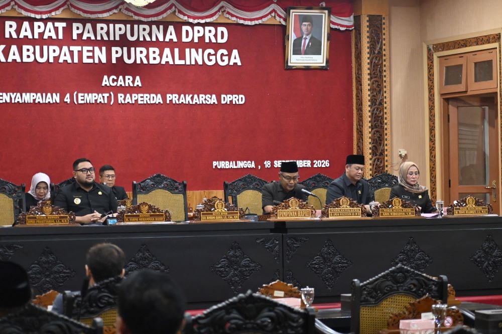 DPRD Purbalingga Tetapkan 4 Raperda Prakarsa, Ada Aturan Miras, Ritel Modern hingga Ketenagakerjaan