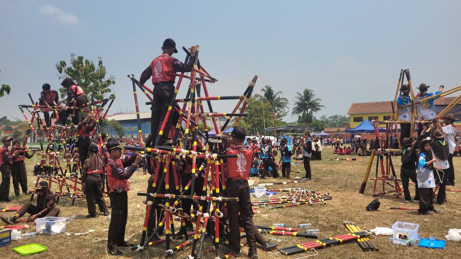 Adu Kompak dan Kreatif, 51 Regu Penggalang Ramaikan Scout Skill Competition