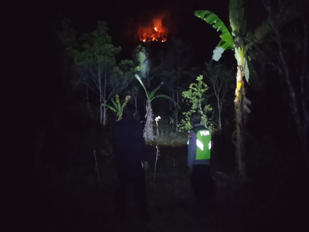 Karhutla di Karanggayam Kebumen, Lahan 0,4 Hektare Terbakar