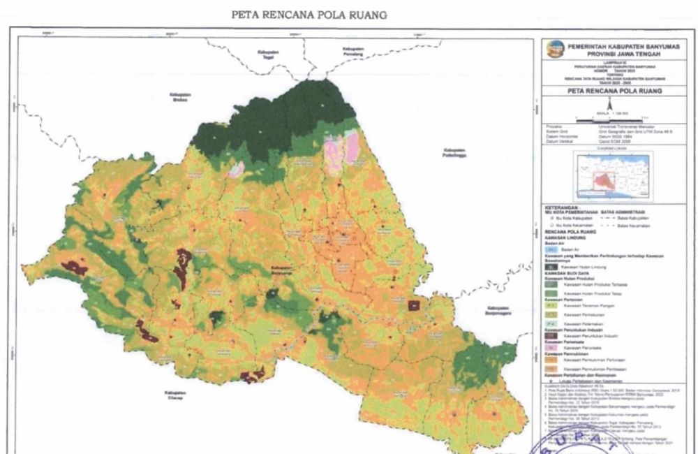 DPU Banyumas Ingatkan Bahaya Alih Fungsi Lahan, KP2B Harus Dijaga untuk Masa Depan Pangan