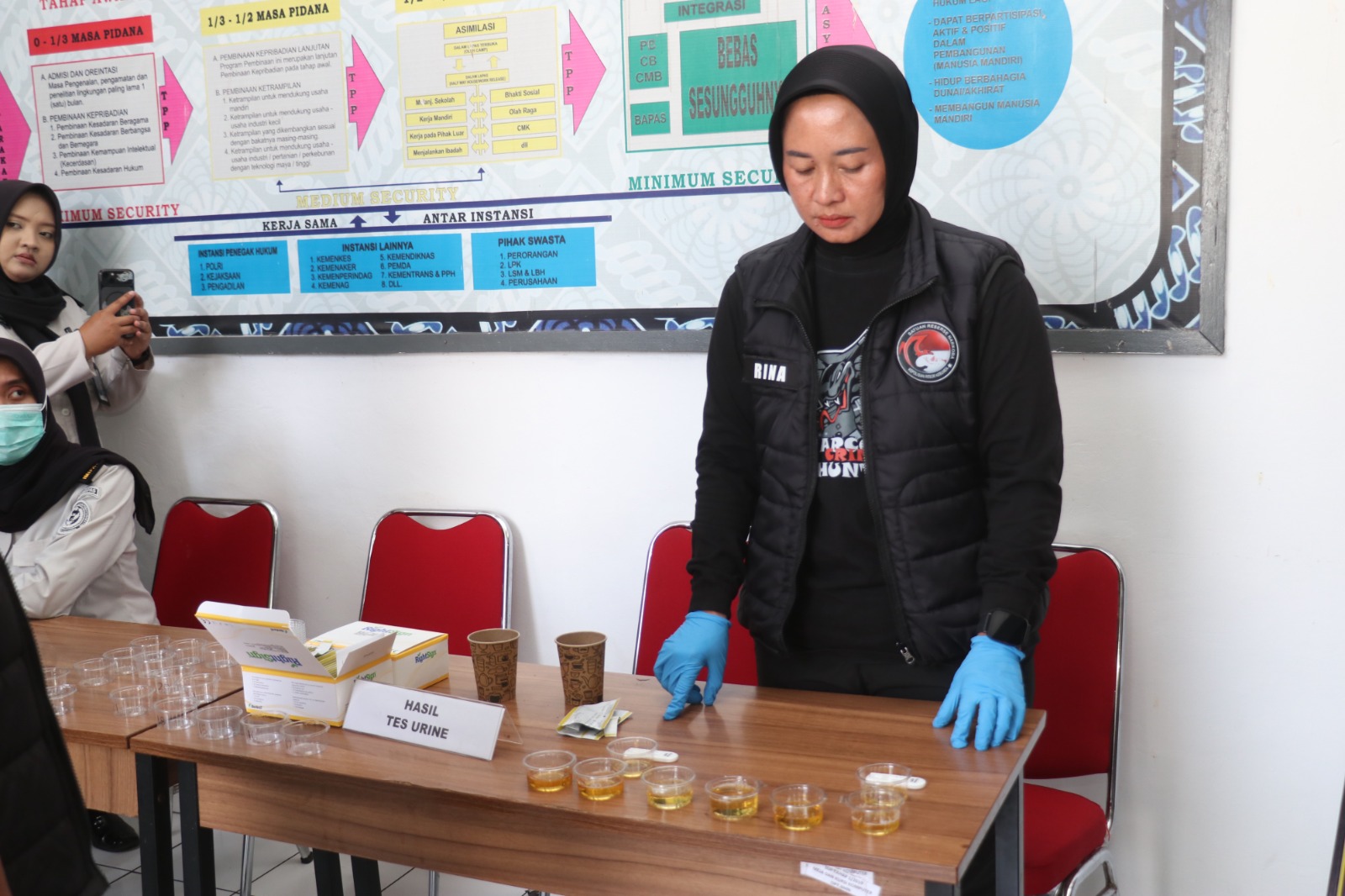 24 Napi Kasus Narkoba di Lapas Kebumen Jalani Tes Urine, Seluruh Sampel Negatif