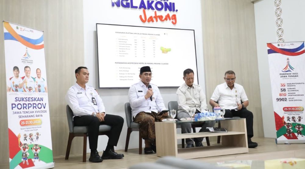 Porprov Jateng 2026 Libatkan 5 Daerah