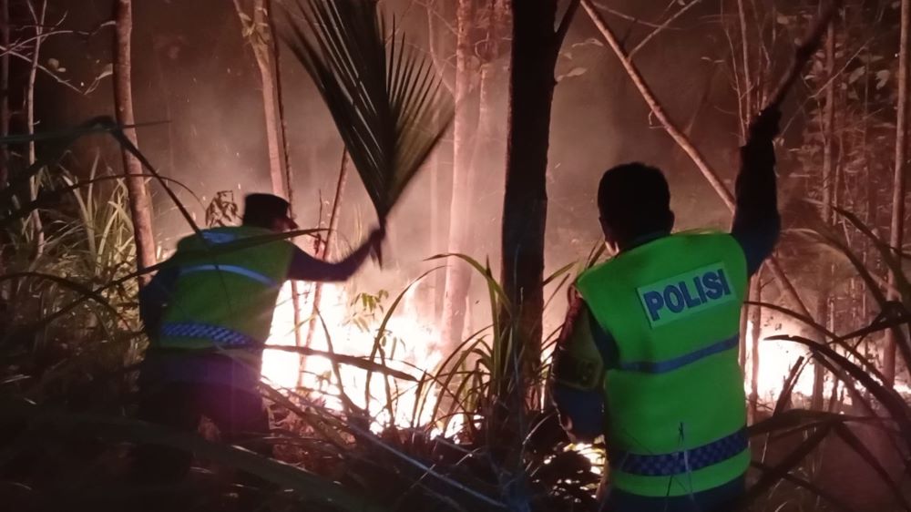Kebakaran Kembali Terjadi di Kebumen, 1.205 Meter Persegi Lahan Warga Dilalap Api