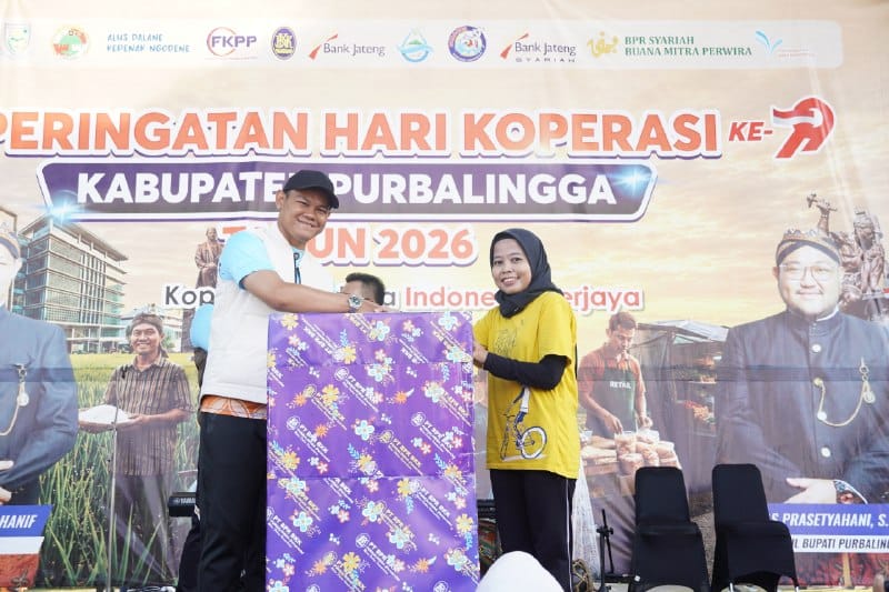Bupati Dorong Koperasi Perkuat Ekonomi Kerakyatan Purbalingga