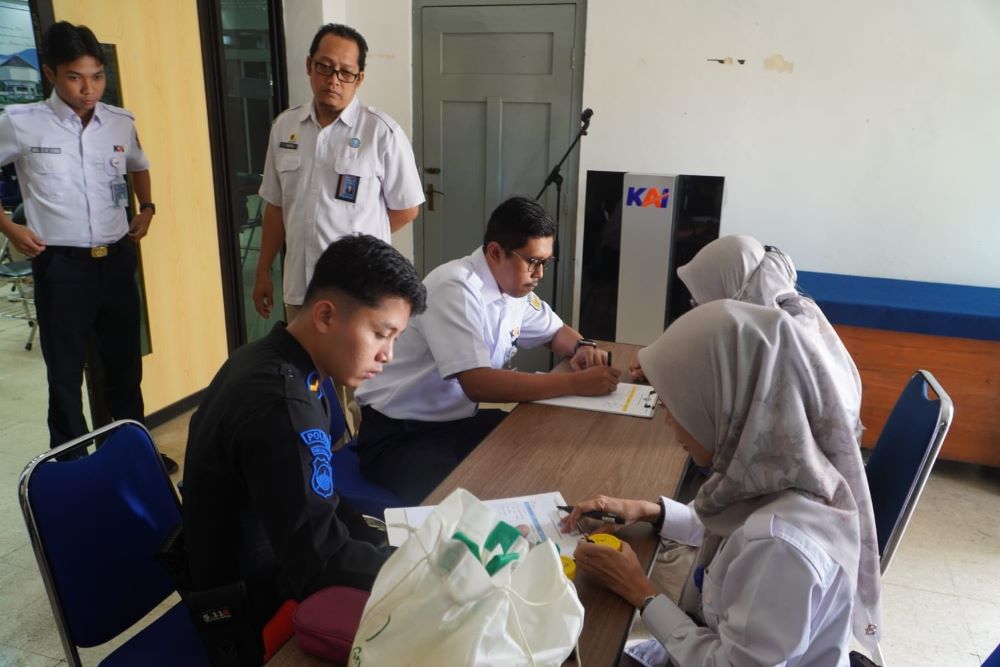 Daop 5 Purwokerto Perketat Pengawasan Petugas Lewat Tes Narkoba