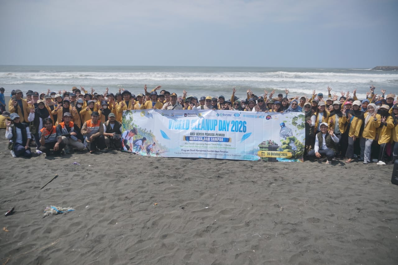 World Cleanup Day 2026, Unsoed Perkuat Edukasi Lingkungan Lewat Aksi Nyata