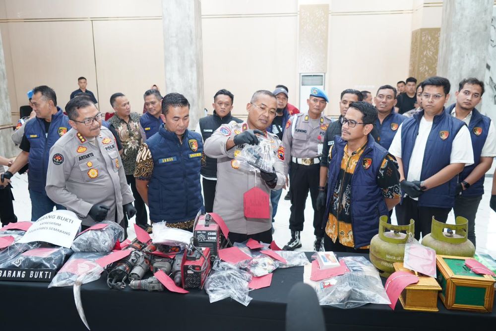 Polda Jateng Ungkap 61 Kasus 3C Selama Mei 2026, 105 Tersangka Ditangkap