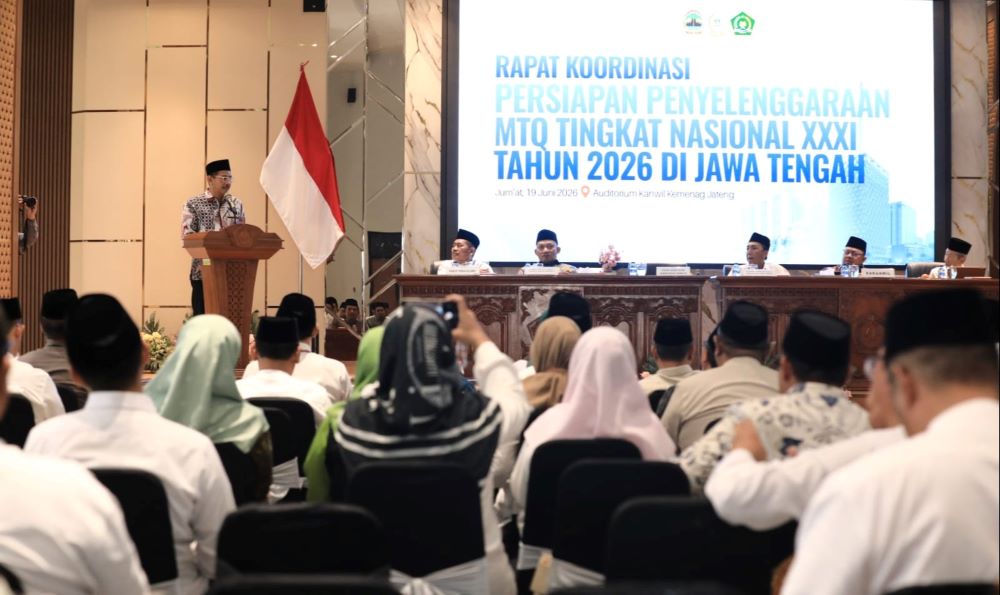 Kemenag Matangkan Persiapan MTQ Nasional XXXI 2026 di Jawa Tengah