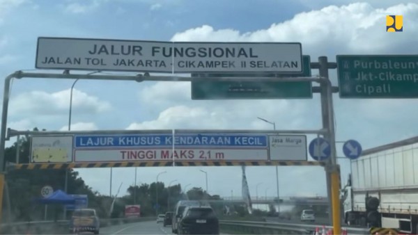 Arus Balik Lebaran 2026, Kementerian PU Buka Jalur Alternatif Tol Japek II Selatan untuk Urai Kemacetan