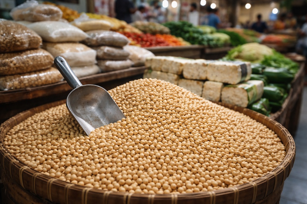 Jaga Stabilitas Harga Kedelai, Kementan Fasilitasi Kesepakatan Importir dan Pengrajin Tahu-Tempe