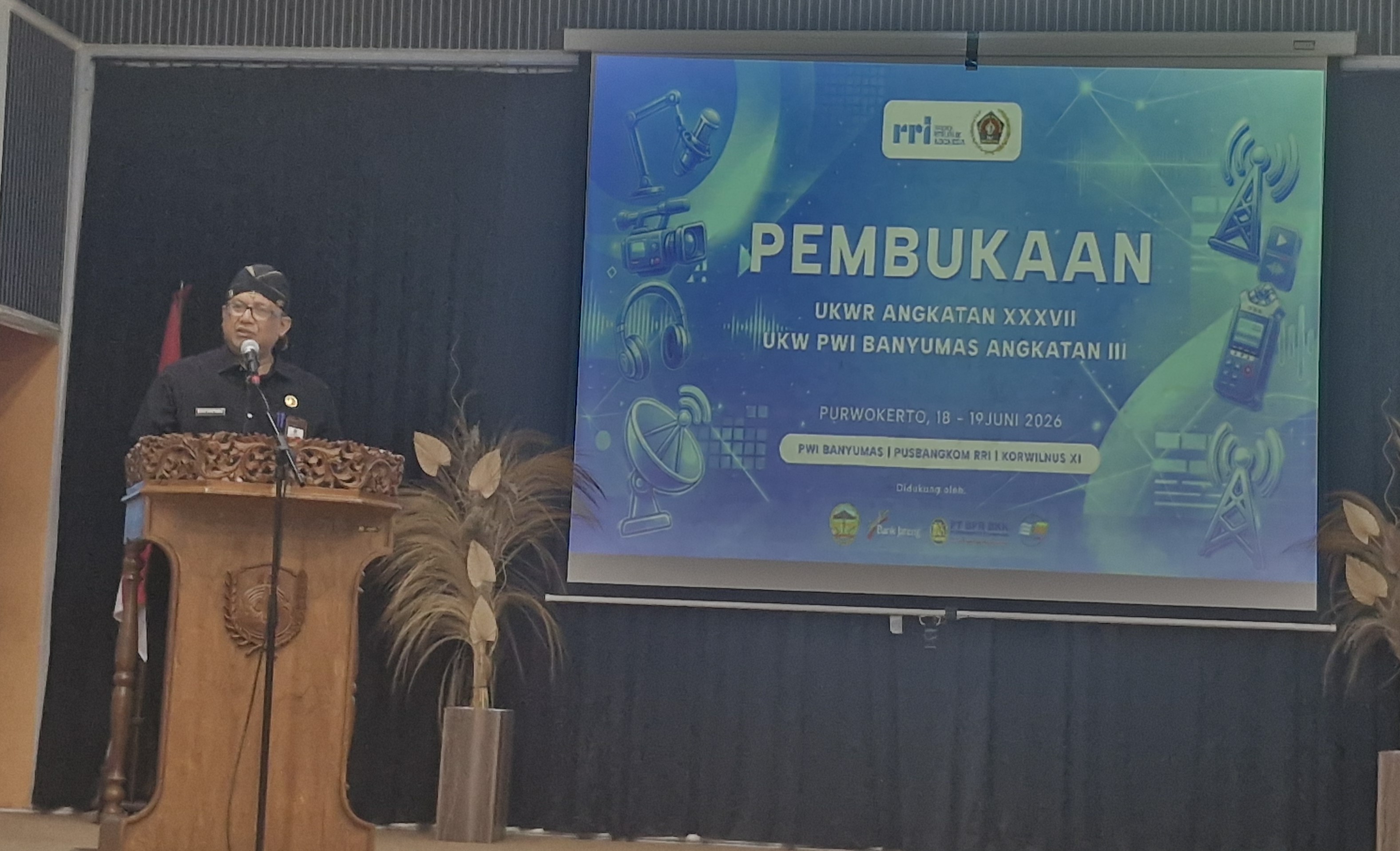 UKW PWI Banyumas 2026 Resmi Digelar, Uji Kompetensi 50 Wartawan Jenjang Muda hingga Utama