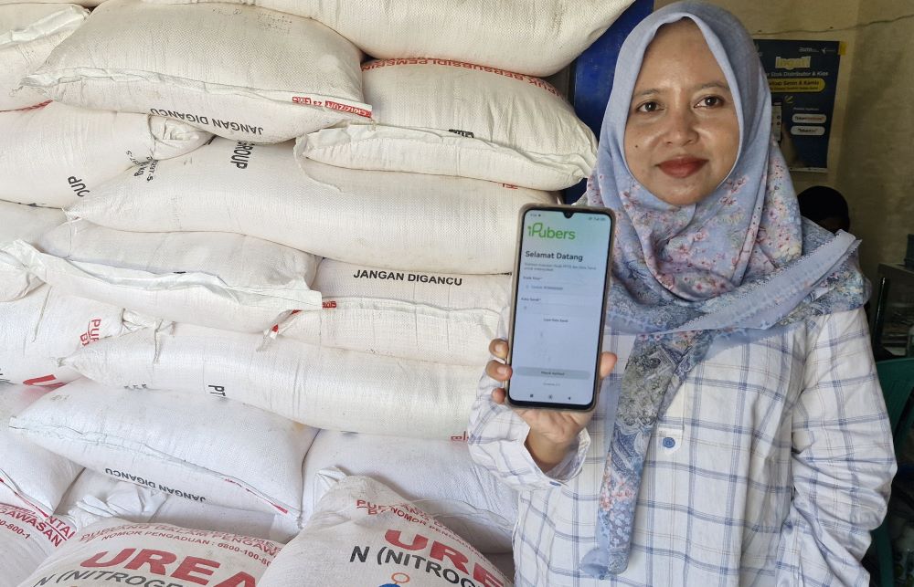 Aplikasi IPubers Permudah Pemesanan Pupuk Subsidi