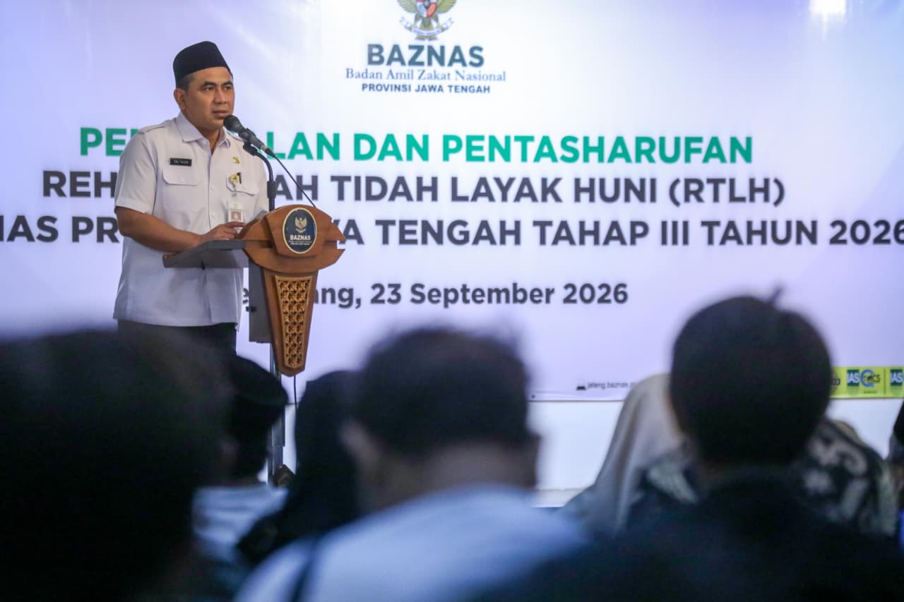 Pemprov Jateng Bidik Kemiskinan Turun Jadi 8,70 Persen, RTLH Jadi Salah Satu Fokus
