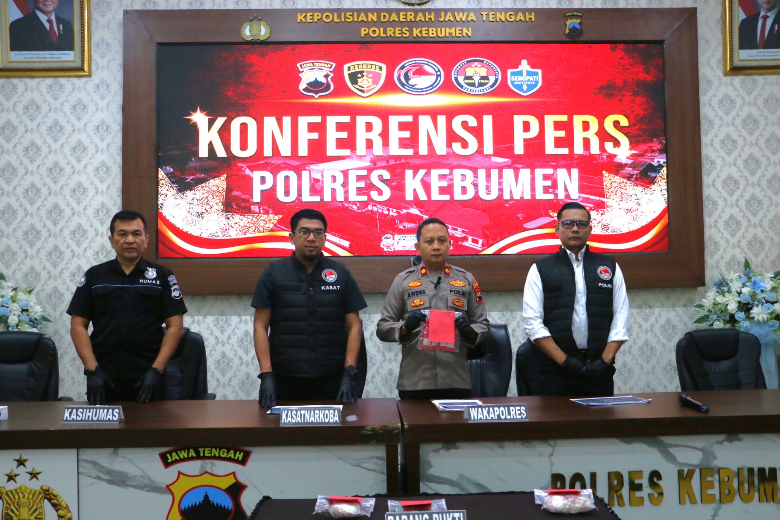 86 Gram Sabu Dibongkar dari Sejumlah Titik di Kebumen, Polisi Tangkap Dua Tersangka