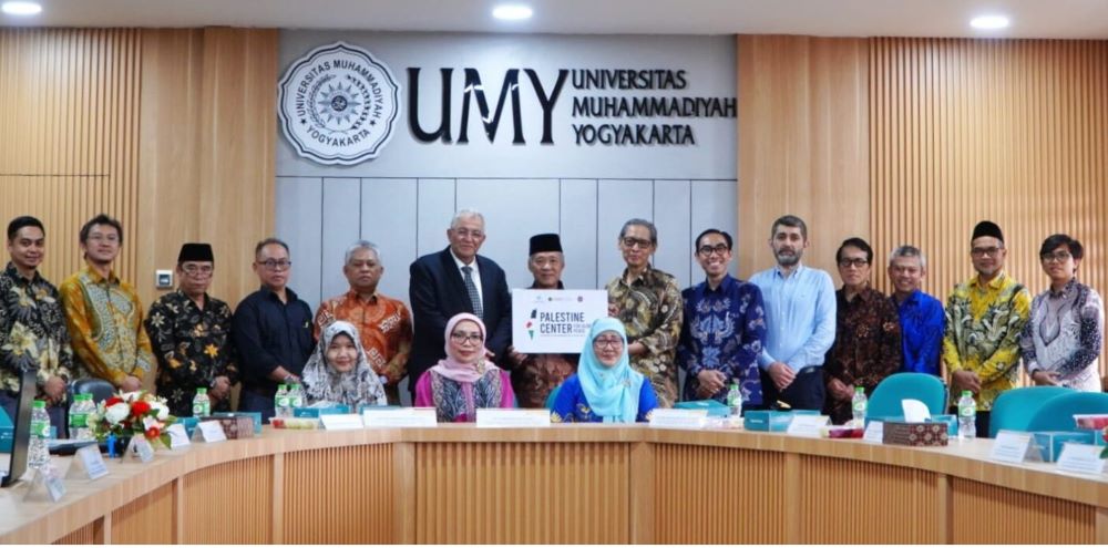 Muhammadiyah–UMY Resmikan Palestine Center for Global Peace, Perkuat Diplomasi Akademik untuk Perdamaian Dunia