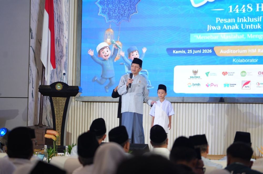 Lebaran Yatim 1448 H Tebar Bantuan Rp23,5 Miliar untuk 52 Ribu Anak Yatim dan Penyandang Disabilitas di 34 Provinsi
