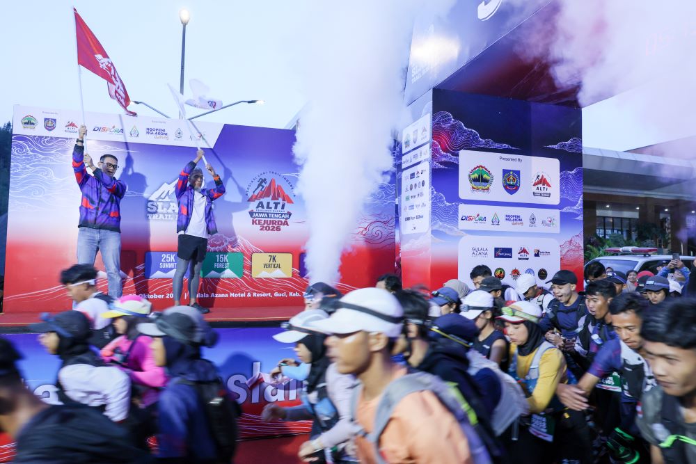 Gunung Slamet Jadi Ajang Seleksi Atlet Trail Run Jateng Menuju PON 2028