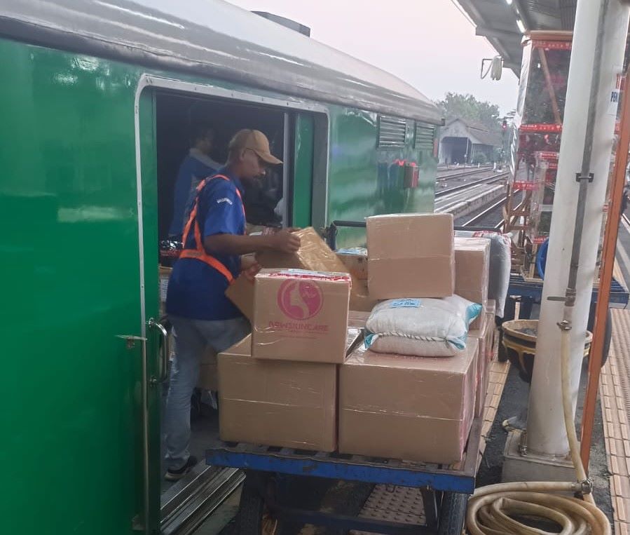 Angkutan Barang KAI Daop 5 Purwokerto Capai 690 Ribu Ton di Semester I 2026