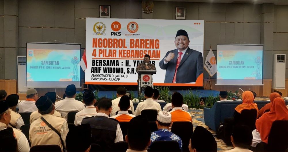 Perkuat Persatuan di Tengah Keberagaman, Yanuar Arif Wibowo Gaungkan Empat Pilar Kebangsaan di Banyumas