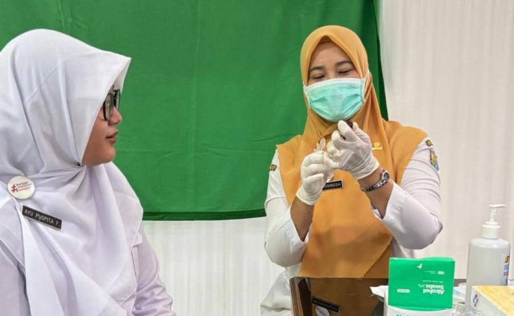 Vaksinasi Campak Nakes di Pekalongan Dikebut, 455 Tenaga RSUD Bendan Jadi Prioritas Awal