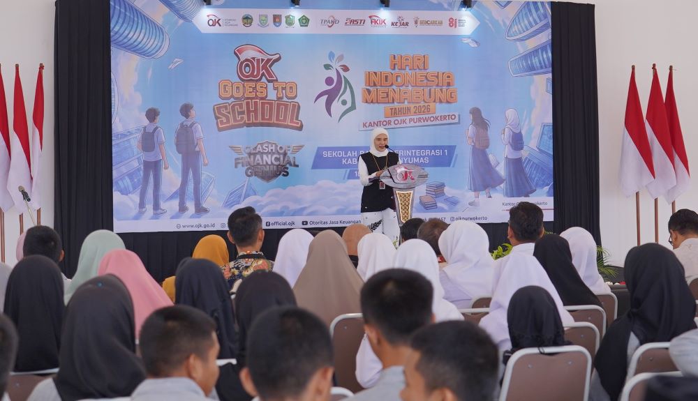 OJK Purwokerto Ajak Pelajar Banyumas Melek Keuangan Digital, Waspadai FOMO hingga Investasi Ilegal